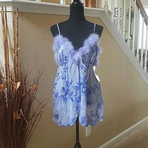 Violet Lingerie with fur trim